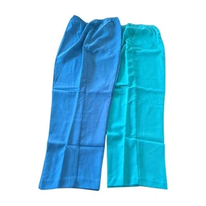 BLAIR 2 Pair Bundle Woman's Plus Size Petite Trousers With Pockets 22WP NWOT - Picture 1 of 10