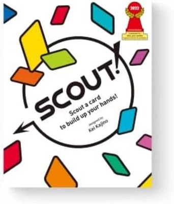 SCOUT! Card Game  Family Millionaire game One More Game! Edition F/S w/Tracking# - Image 1 of 4