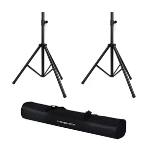 Intimidator Speaker Stand Pair PA System DJ Tripod inc Carry Bag - Picture 1 of 8