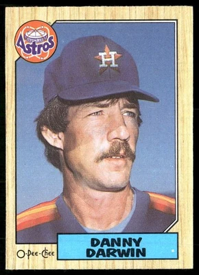 1987 O-Pee-Chee - Danny Darwin #157 - Image 1 of 2