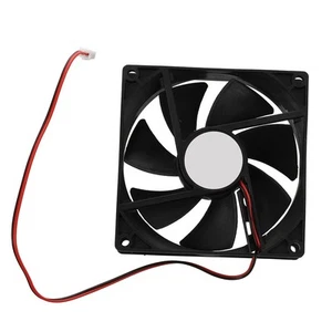 90mm x 25mm DC 12V 2Pin Kuehlventilator fuer Computer Gehaeuse CPU Kuehler L4H3 - Bild 1 von 4