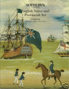 SOTHEBY’S English Naïve Provincial Art Catalog 07/17/85 - Imagen 1 de 1