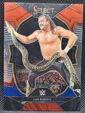 Jake Roberts 2023 Panini Select WWE CONCOURSE RED & BLUE BASE RETAIL Card Mint
