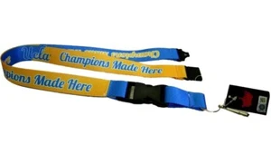UCLA Lanyard Keychain Key Ring ID Badge NCAA College Basketball Champions - Picture 1 of 1
