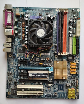 Gigabyte GA-K8N-SLI Motherboard with Athlon 64 3500+ CPU and 2GB RAM - Test OK! - Image 1 of 4