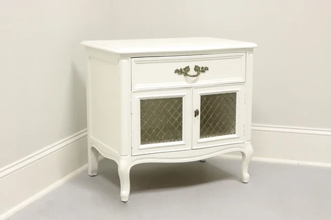 HENREDON French Provincial Painted Nightstand Cover