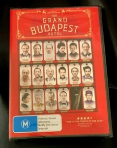 The Grand Budapest Hotel (2014 : 1 Disc DVD Set) Brand New Sealed In Plastic R4 - Picture 1 of 2