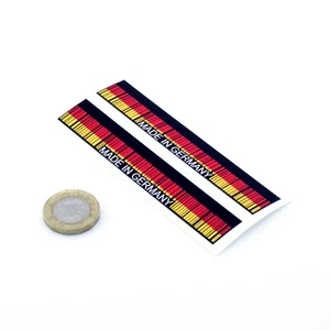 Made In Germany Sticker Barcode Decal Vinyl Funny Printed Colour - Picture 1 of 1