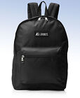 Everest Luggage 15" Basic Backpack - Black 600d Polyester