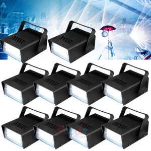 2-10X LED Strobe Light LED Christmas Stage Light Effect DJ Disco Bars Halloween - Picture 1 of 17