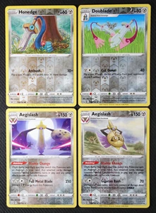 Cartas Pokémon Honedge 105 Doublade 106 Aegislash 107 108/163 Holograma Inverso Casi Nuevo/Muy Nuevo - Imagen 1 de 1