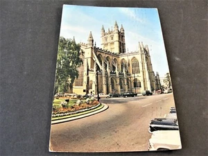The Abbey, Bath, Somerset, London, Great Britain - 1970 Postmarked Postcard. - Picture 1 of 2