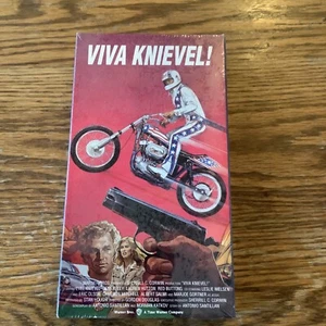 Viva Knievel Evel VHS 1992 Warner Home Video Factory Sealed WHV Stamp on Tape - Picture 1 of 5