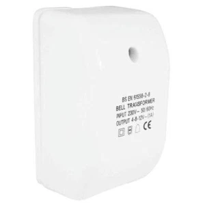 Eterna Multi Voltage Door Bell Chime Transformer, 4V ,8v & 12V Output - BT4812 - Picture 1 of 1