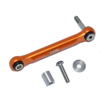 NEW GPM Racing Aluminum Servo Tie Rod Orange : Losi Lasernut U4 - Image 1 of 4