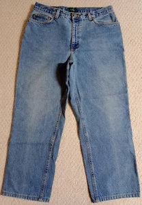 Lauren Jeans Co. Ralph Lauren Womens Size 14 Blue Denim Jean Pants 23 - Picture 1 of 10