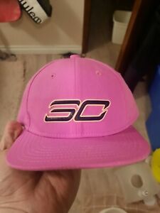 Under Armour NBA Hat SC30 Core Pink Snapback 2.0 Cap Kid New Fast Ship NEW