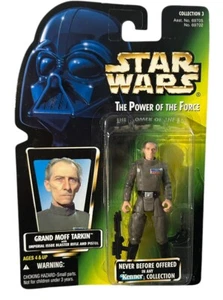 Kenner Star Wars POTF Green Card Grand Moff Tarkin 3.75" Figure New Sealed - Picture 1 of 3