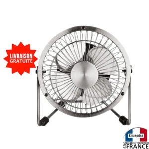 3 x Ventilateur Sur Cable Prise USB Pour Ordinateur PC Fixe Ventilo Fiche Bureau - Afbeelding 1 van 2