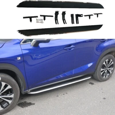 Running Boards fits for Lexus NX200 NX300h NX200T 2015-2021 Side Step Nerf Bars - Imagem 1 de 4