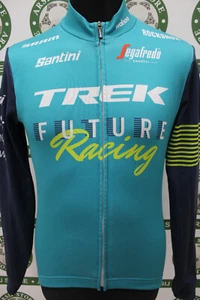 Giacca Jacket ciclismo SANTINI TREK TG S E819 bike shirt maillot trikot jersey - Picture 1 of 2