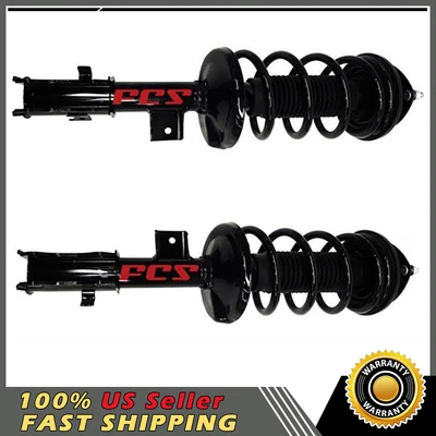 Conjunto completo de 2 molas de apoio de suspensão dianteiro direito esquerdo FCS para Suzuki Grand Vitara_LK - Imagem 1 de 4