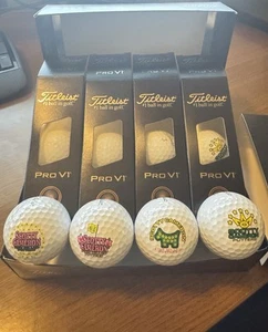 SCOTTY CAMERON 2025 MASTERS LOGO PROV1 GOLF BALLS (1 DOZEN) - NEW - Picture 1 of 2