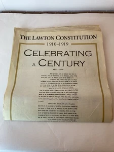 The Lawton Constitution Celebrating a Century 1910- 2010 Published on Dec28,2010 - Picture 1 of 16