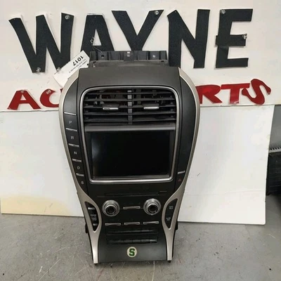 2016 2017 2018 LLINCOLN MKX ДИСПЛЕЙ ПРИБОРНОЙ ПАНЕЛИ НАВИГАЦИЯ радио экран с рамкой  - Изображение 1 из 4