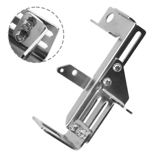 Adjustable Chrome Steel Throttle & Kickdown Cable Bracket Kit For SBC/BBC New - Picture 1 of 7