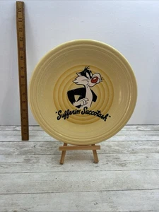 Fiestaware Sylvester Plate Yellow Homer Laughlin 9” Vintage Fiesta ware 1994 - Picture 1 of 5