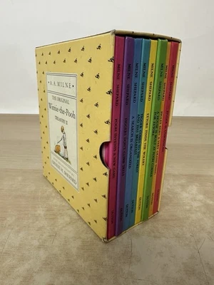 The Original Winnie The Pooh Treasury II Slipcase 8 Hardcover SET (A.A. MILNE)  - image 1 of 4