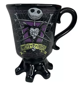 Rare XL Disney Nightmare Before Christmas Jack Skellington Pedestal Coffee Mug - Picture 1 of 6