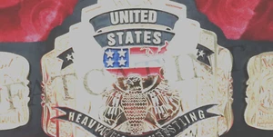 WC/W US United State Heavyweight Championship Wrestling Belt 4mm Zinc Replica - Bild 1 von 5