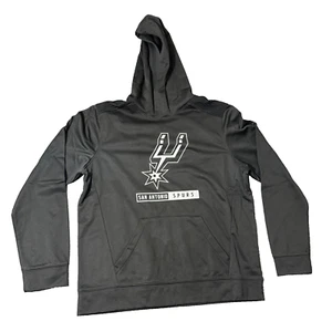 NBA San Antonio Pullover Sudadera con Capucha Negra con Bolsillo Para Hombre Talla XL NUEVO SIN ETIQUETAS - Imagen 1 de 4