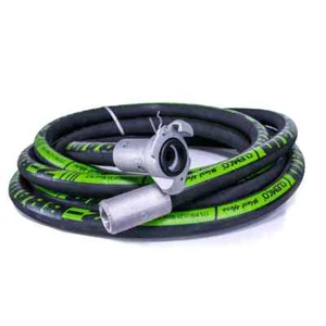 Clemco 23750C Sandblast Hose Assembly, 2 Braid, 1/2" ID x 25 Feet Long - Picture 1 of 2