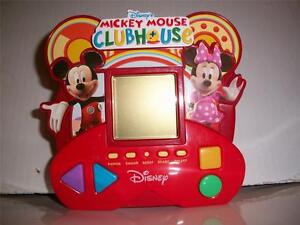  HANDHELD GAME DISNEY MICKEY MOUSE CLUB HOUSE COLLECTIBLE ZIZZLE 2008