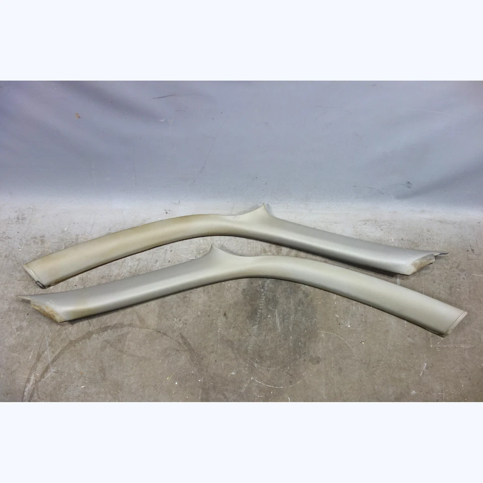 Par de cubiertas de moldura de pilar A para Porsche 996 911 1998-2006 dañadas gris grafito OEM Foto 1 de 4
