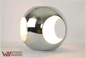 VINTAGE - TISCHLAMP 70 èr Jahre  22 cm Höhe. Table lamp. Chrome. - Bild 1 von 6