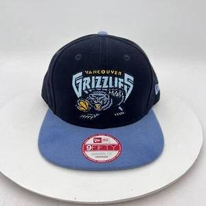 Vancouver Grizzlies New Era 9Fifty Hardwood Classics NBA Black Snapback Hat - Picture 1 of 10