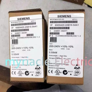 1 Stück Brandneu Originalverpackt Siemens 6SE6420-2AB15-5AA1 NEU 100 % Qualitätssicherung - Bild 1 von 5