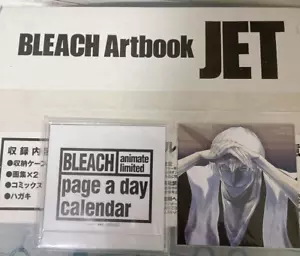 Bleach illustrazioni JET Art Book Scatola di spedizione limitata non aperta calendario animato - Foto 1 di 10