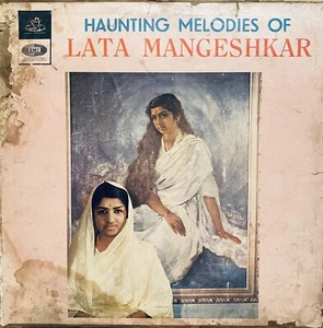 Haunting Melodies Of Lata Mangeshkar 33/1-2 R.P.M Record - Picture 1 of 4