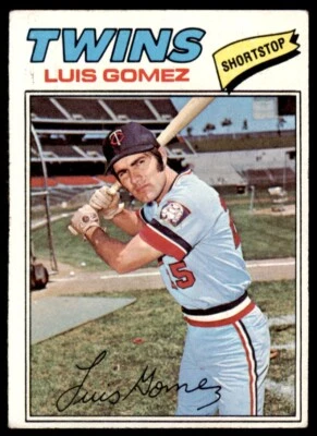 1977 TOPPS LUIS GOMEZ ROOKIE . MINNESOTA TWINS #13 - Image 1 of 2