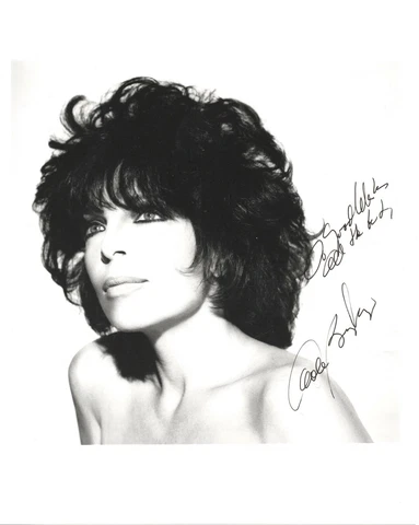 CAROLE BAYER SAGER - Signed 10x8 Photograph - MUSIC - SINGER Cover