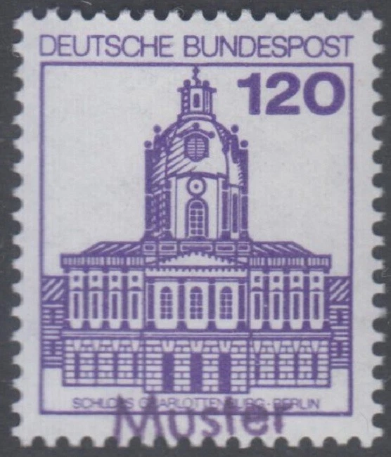 Specimen, Germany Sc1313 Architecture, Charlottenburg Castle - Image 1 of 1