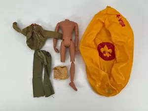 1974 Kenner Steve Scout 9" Action Figure GMFGI #7000 & Accessories Incomplete - Picture 1 of 13