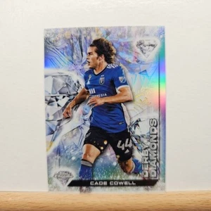 2023 Topps Chrome MLS Soccer Cade Cowell Derby Diamonds Refractor # DD-18 - Picture 1 of 2
