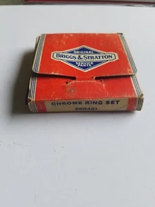Briggs & Stratton Chrome Piston RIngs 298451 - OEM Packaging - NEW - F4A - Picture 1 of 2