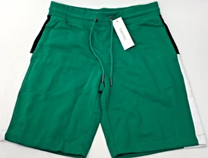 $69.50 Calvin Klein Men's Sweat Shorts Cotton Ultramarine Green Size Small - Picture 1 of 2